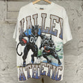 Vale Forever Wrath Bling T-shirt White Sz M