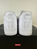 Nike Air Force 1 Supreme White Sz 12