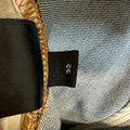 Amiri MX1 Sky Blue Cream Blue Denim Jeans Sz 32