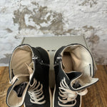 Rick Owens DRKSHDW Gray Canvas Cream High Sz 10 (43)