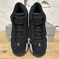 Air Jordan 14 Black White Sz 9.5