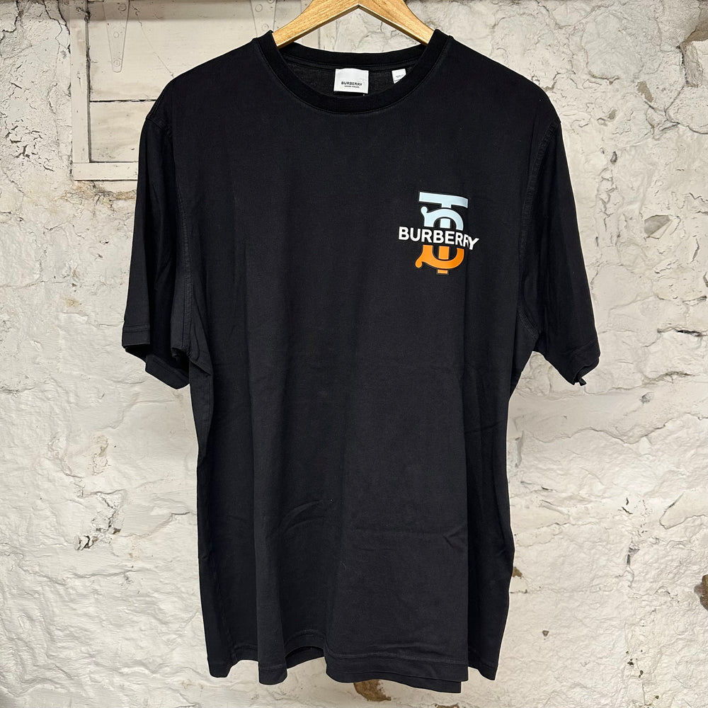 Burberry TB Logo T-shirt Black Sz L