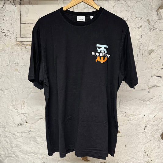 Burberry TB Logo T-shirt Black Sz L