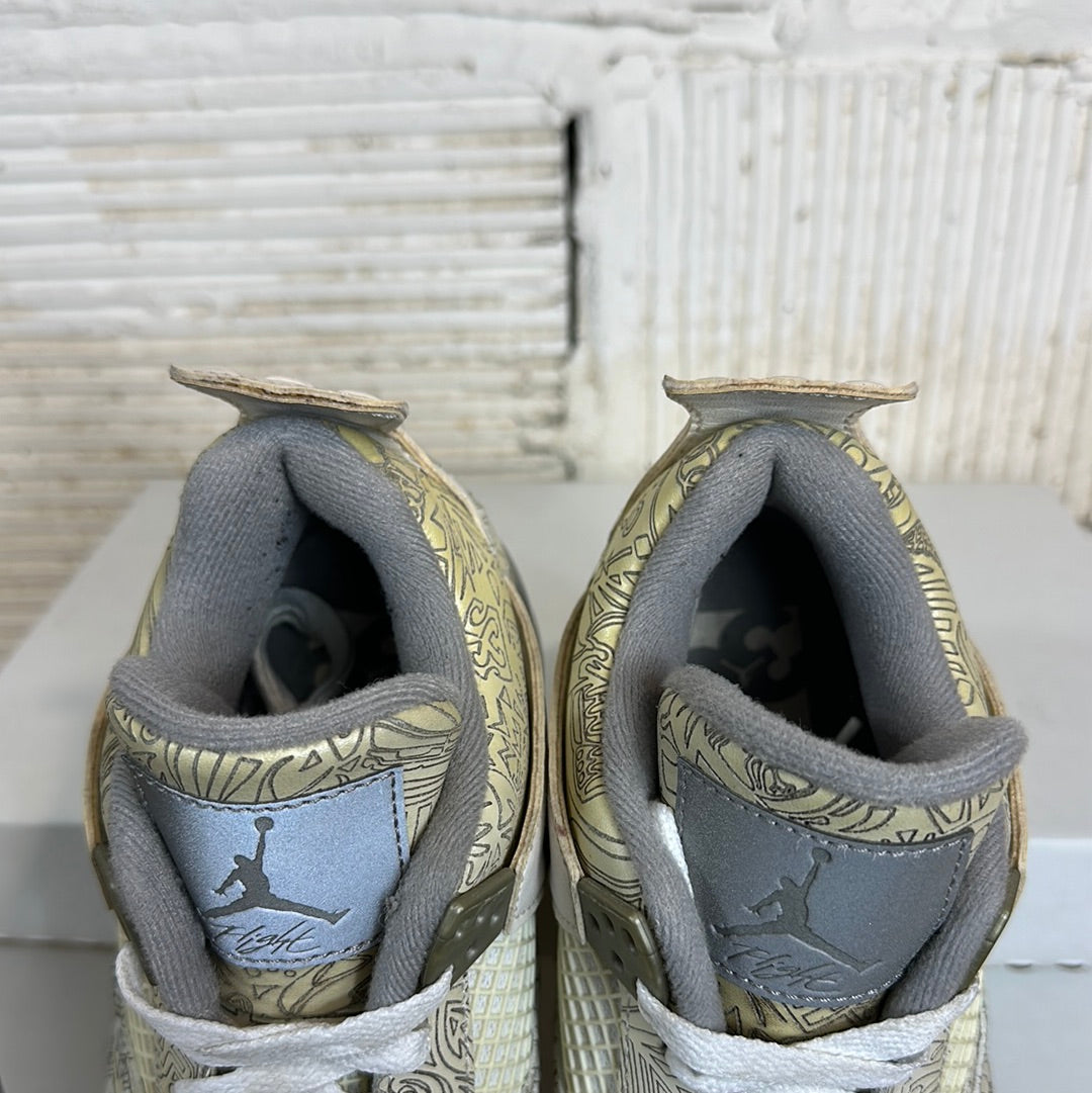 Air Jordan 4 30th Anniversary Laser Sz 6.5Y