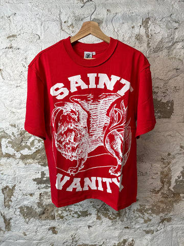 Saint Vanity Griffin Red T-shirt