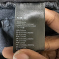 Amiri Cherub Logo Black Denim Jeans Sz 29