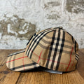 Burberry TB Plaid Hat Sz M