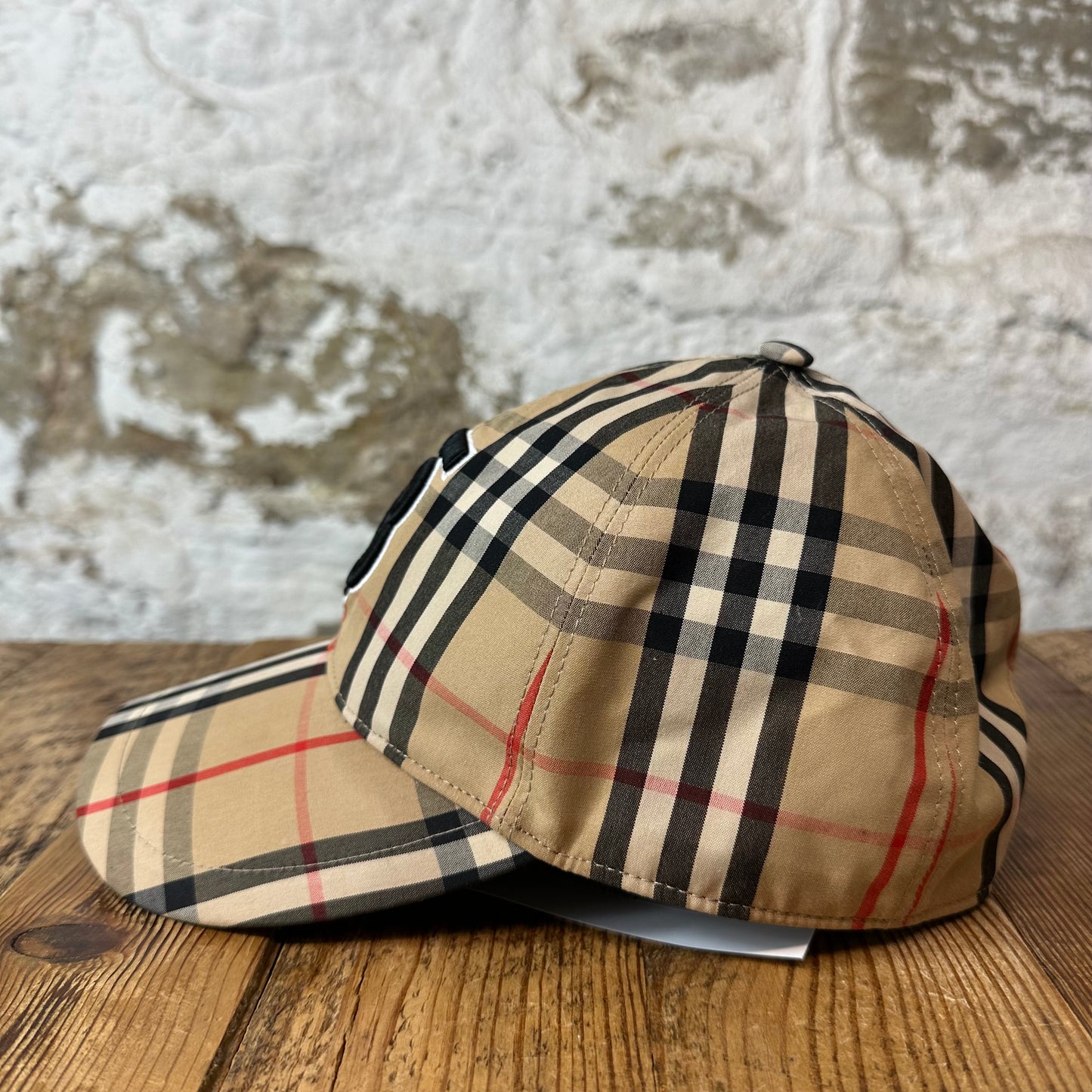 Burberry TB Plaid Hat Sz M