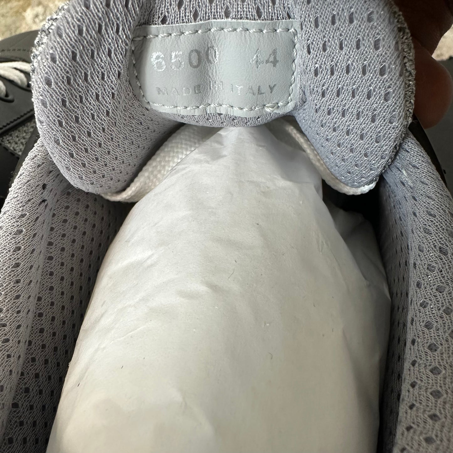 Prada Americas Cup Nero Rubber Sneaker Sz 11 (44) DS