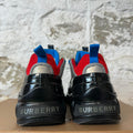 Burberry Arthur Red Grey Black Sneaker Sz 8 (41)
