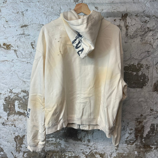 Birth Of Royal Child Flashlight Cream Zip Up Hoodie Sz S