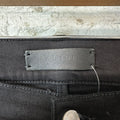 Amiri Star Art Patch Black Denim Jeans Sz 31