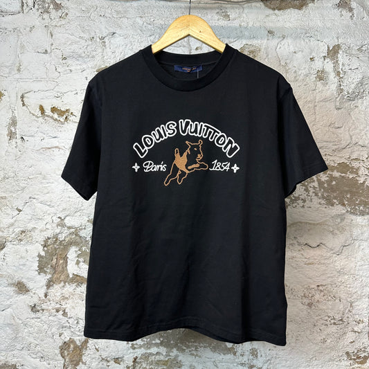 Louis Vuitton Tyler The Creator Dog T-shirt Black Sz M