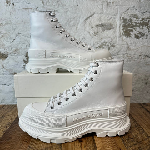 Alexander Mcqueen White Tread Boot Sz 11 (44) DS