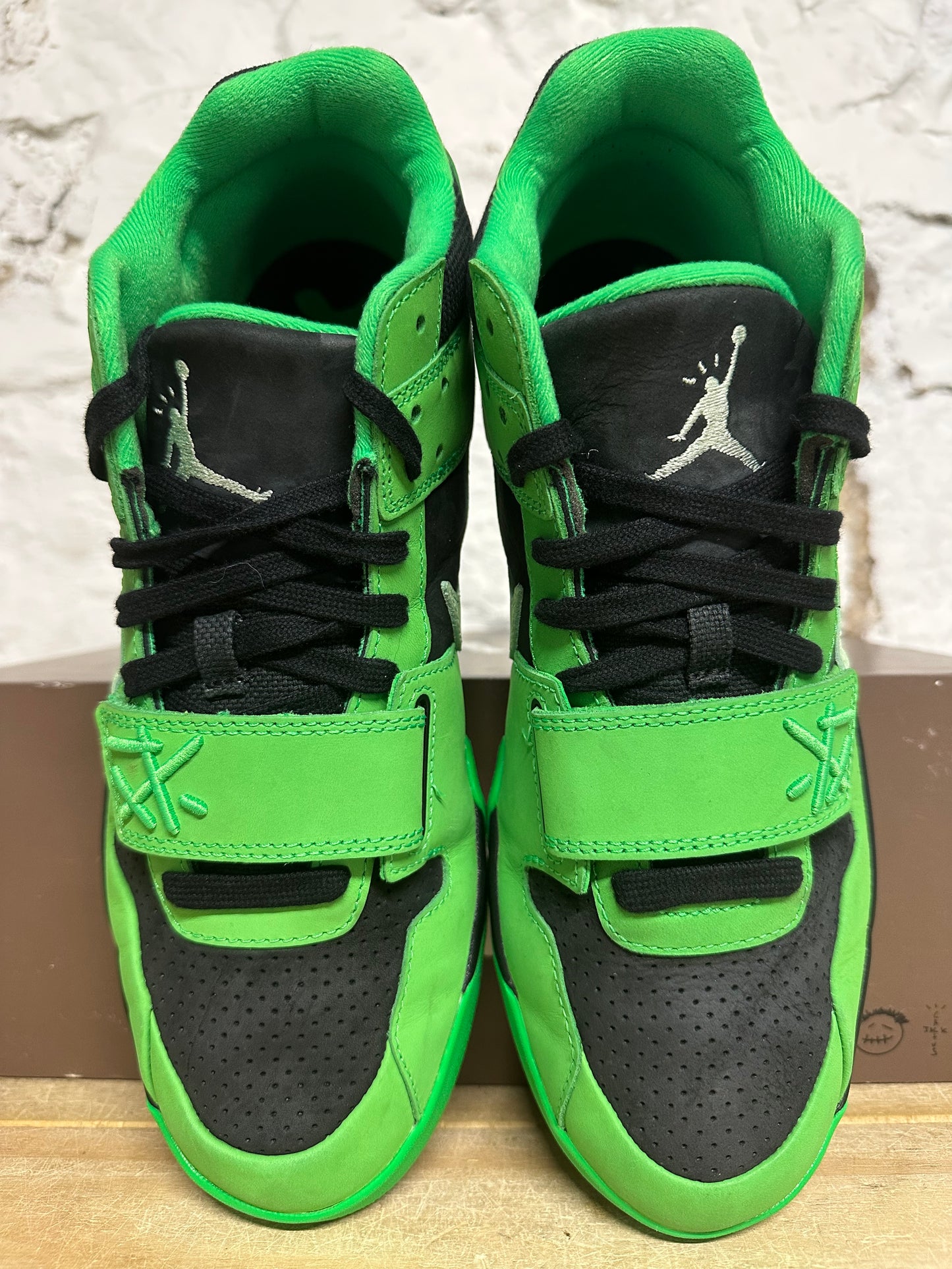 Air Jordan Jumpman Jack Travis Scott Green Spark Sz 10.5