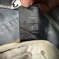 Amiri Purple Suede Core Logo Blue Denim Jeans Sz 32