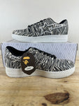 A Bathing Ape Bape Sta Low Zebra (2020) Sz 10 DS