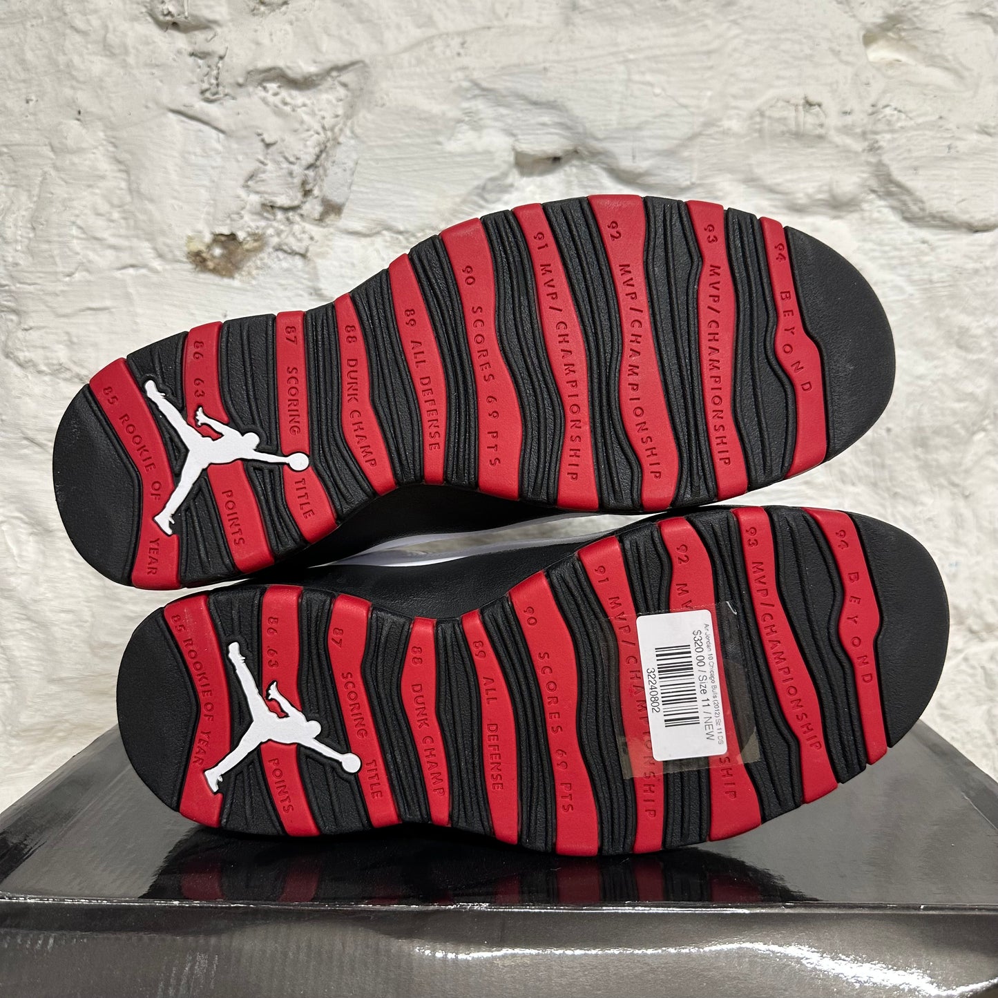 Air Jordan 10 Chicago Bulls (2012) Sz 11 DS