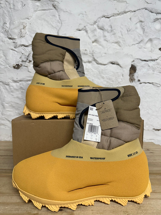 Yeezy Knit Runner Boot Sulfur Sz 13 DS