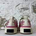 Amiri Pink Star Cream Sneaker Sz 4.5 (36)