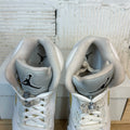 Air Jordan 5 White Metallic Sz 6.5Y