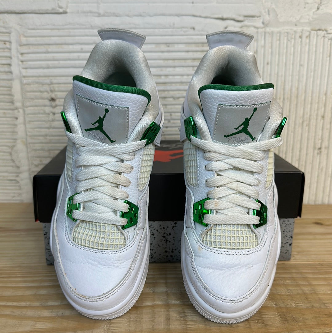Air Jordan 4 Metallic Green Sz 5Y