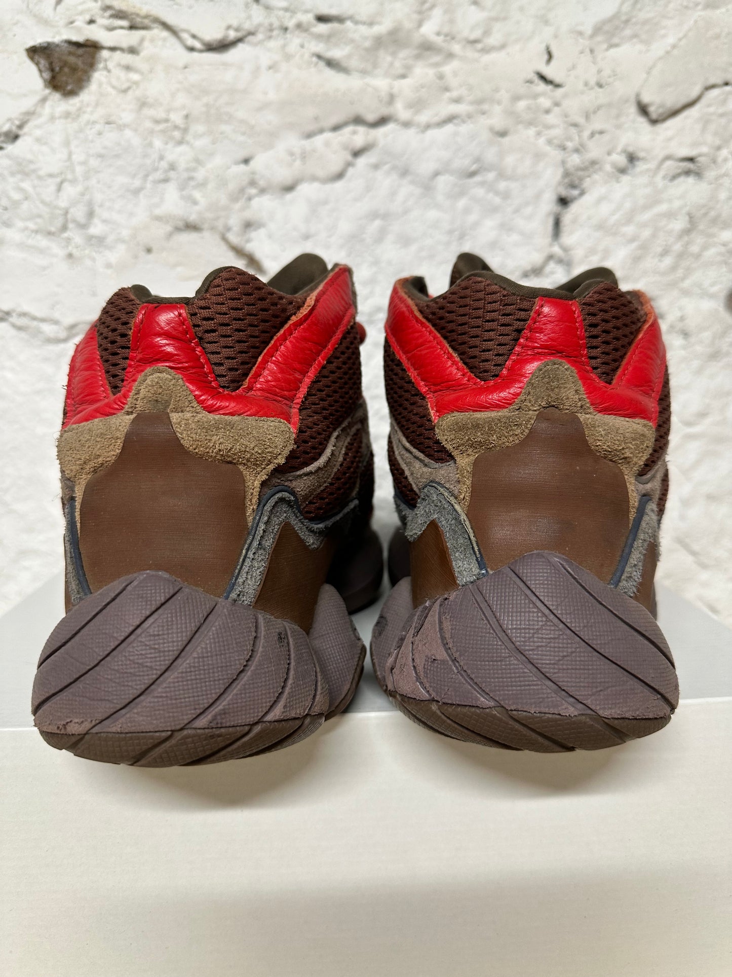 Yeezy 500 High Red Brown Sz 10