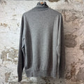 Louis Sweater Cashmere Turtle Neck Grey Sweater Sz XXL