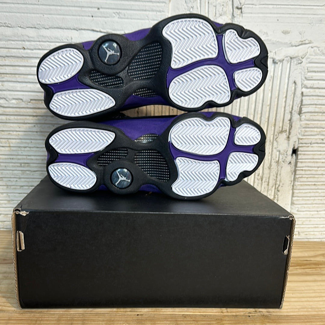 Air Jordan 13 Court Purple Sz 5Y DS