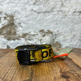 Off White Yellow Slim Long Belt