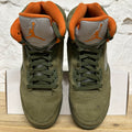 Air Jordan 5 Olive Sz 9