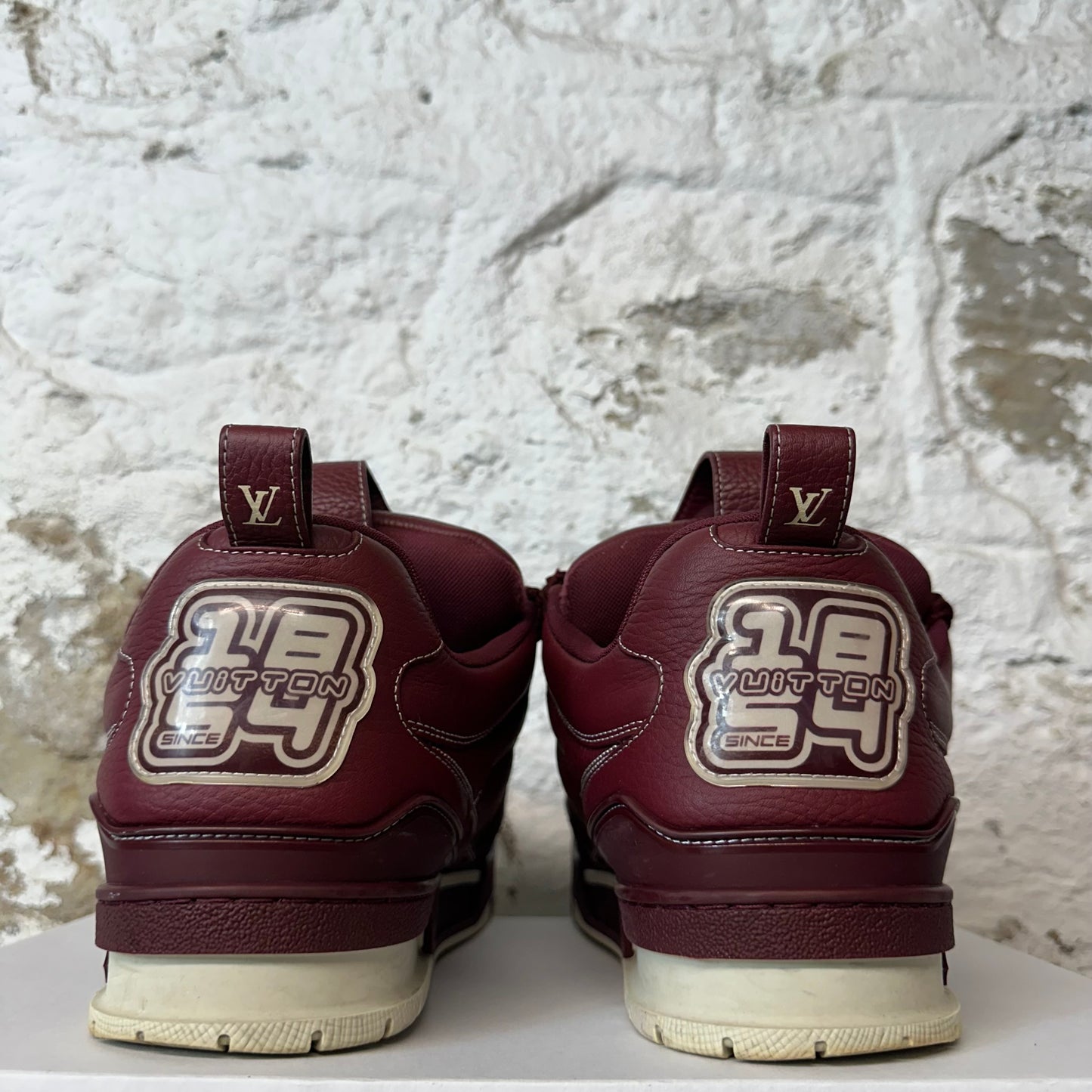 Louis Vuitton Maroon Skate Sneaker Sz 10.5 (9LV)