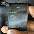 Amiri MX1 Grey Art Patch Black Denim Jeans Sz 32