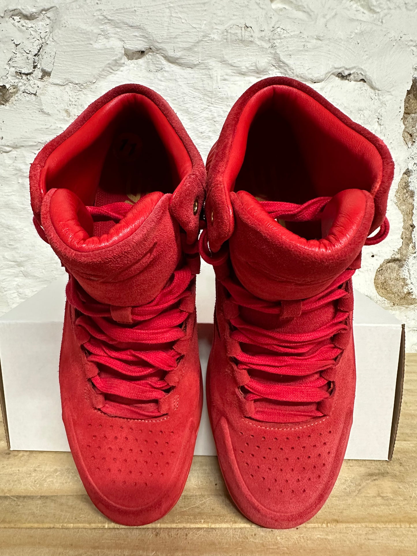 Under Armour Curry 1 Lux Red Sz 11