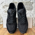 Louis Vuitton Triple Black Mesh Suede Runner Sneaker Sz 9.5 (8LV)