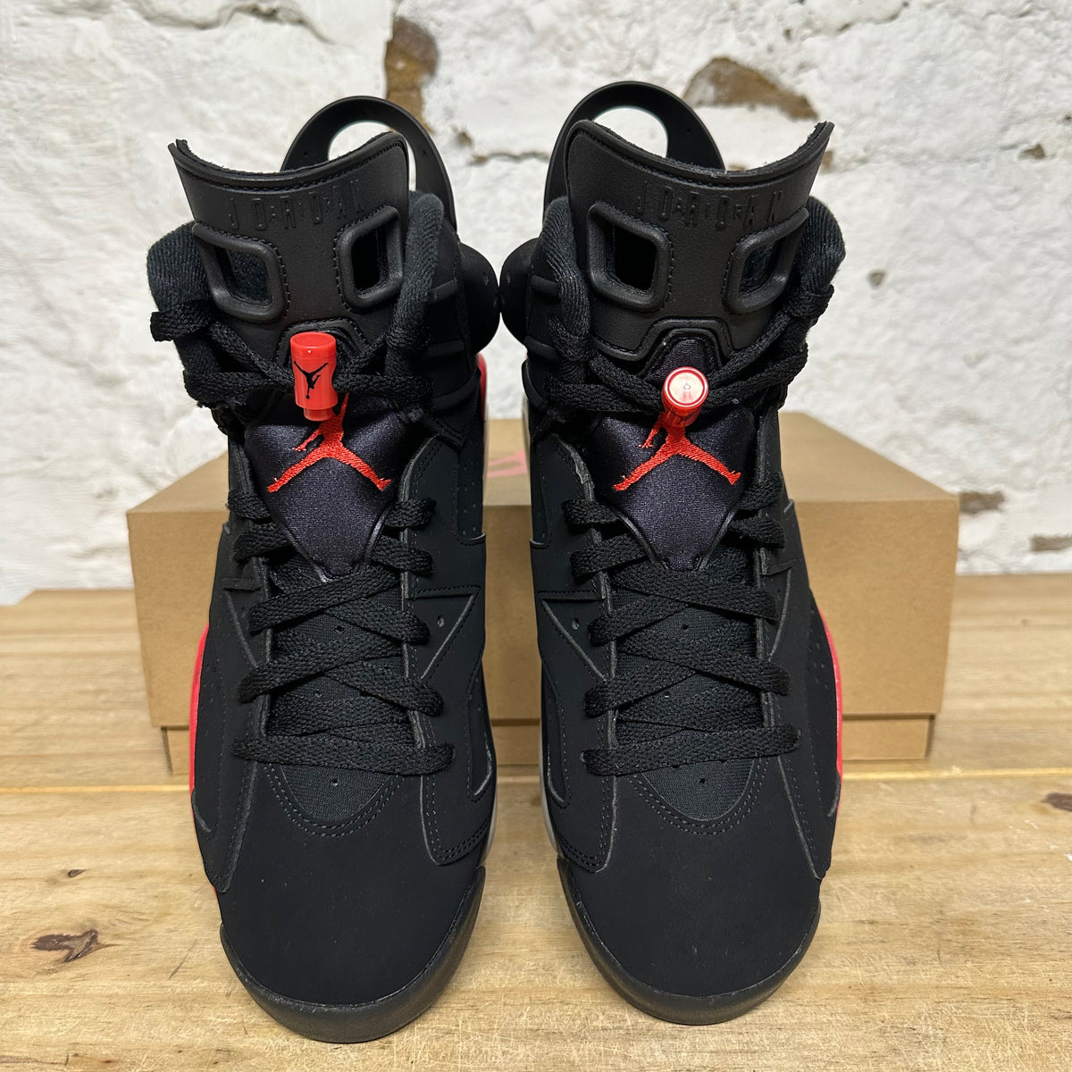 Air Jordan 6 Infrared Salesman Sz 9.5