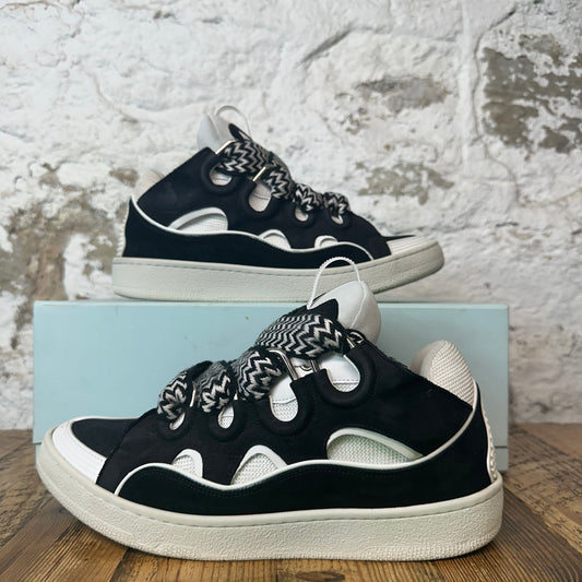Lanvin Curb Black White Sneaker Sz 9 (42)