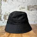 Prada Renylon Black Bucket Hat Sz XL