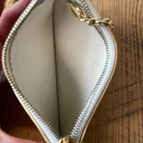 Louis Vuitton White Vernis Coin Pouch