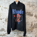Rhude Texas Hoodie Black Sz XXL