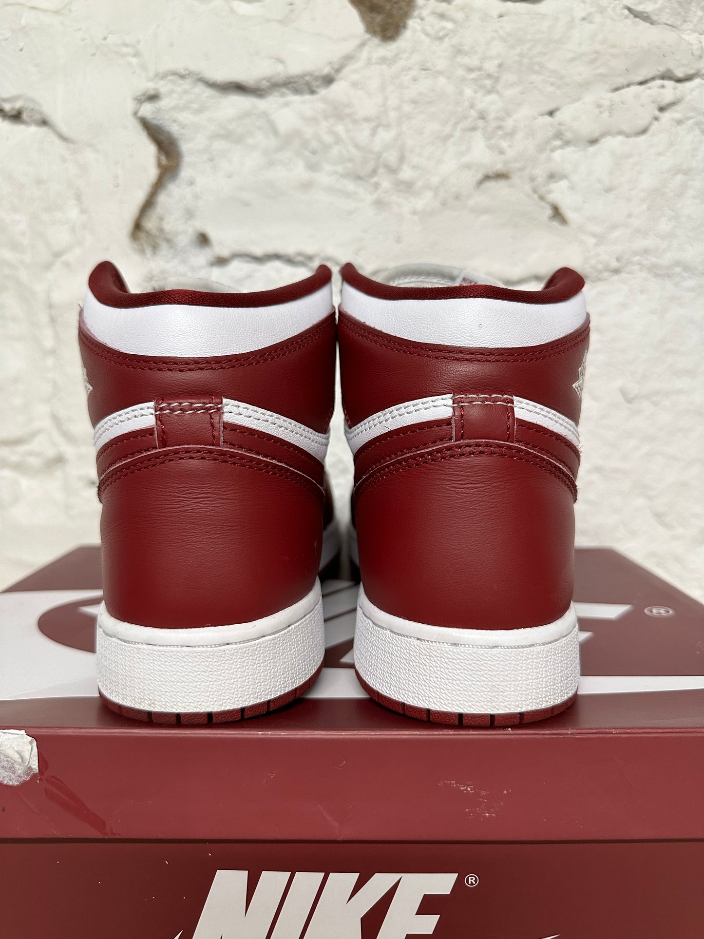 Air Jordan 1 High Artisanal Team Red Sz 7Y