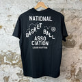 Louis Vuitton White NBA Logo Black T-Shirt Sz S