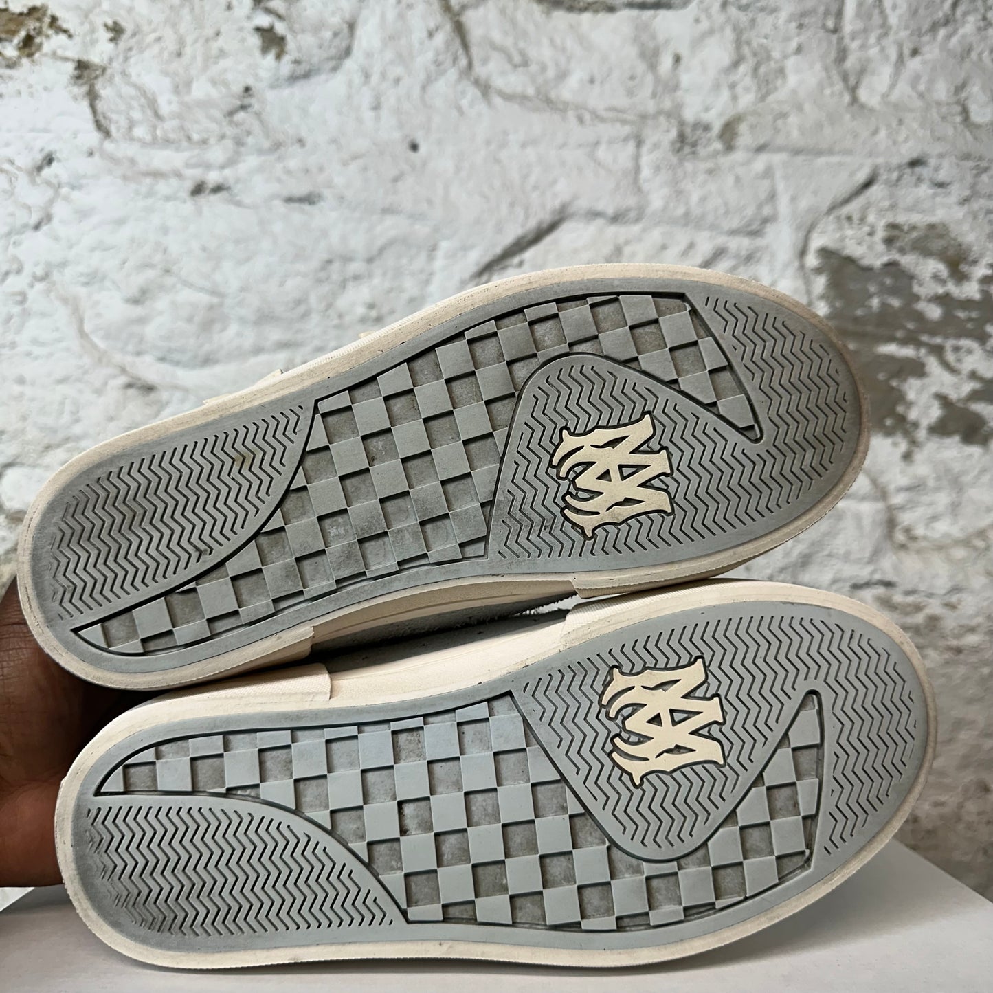 Amiri Blue Grey Suede Sunset Skate Sneaker Sz 7 (40)