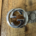 Gucci Beige GG Monogram Belt Sz (115/46)