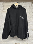 FOG Essentials Black Classic Logo Hoodie Sz L DS