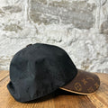 Louis Vuitton Black Brown Monogram Hat Sz L