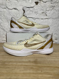 Nike Kobe 6 BHM White Gold (Sample) Sz 15