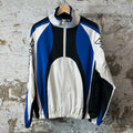 Vale Blue White Black Track Jacket Sz M
