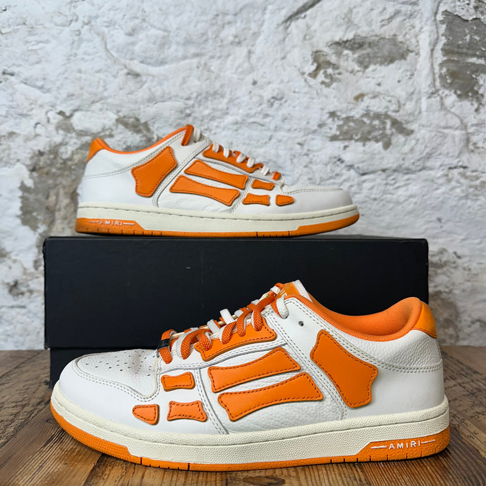 Amiri Orange Skeleton White Cream Sneaker Sz 10 (43)