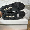 Louis Vuitton Triple Black Trainer Sneaker Sz 11.5 (10LV)